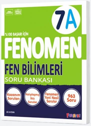 Fenomen Okul Yayınları 7. Sınıf Fen Bilimleri A Fenomen Soru Bankası A