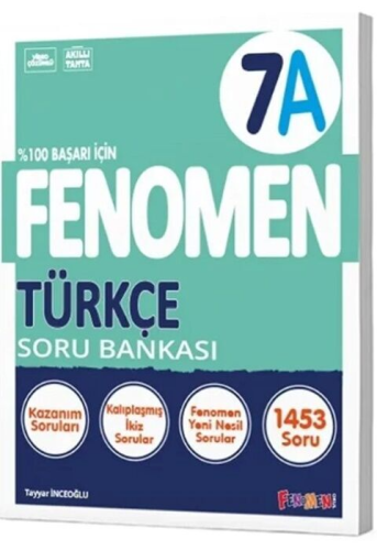 Fenomen Okul Yayınları 7. Sınıf Türkçe Fenomen A Soru Bankası Tayyar İ