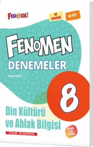 Fenomen Okul Yayınları 8. Sınıf Din Kültürü ve Ahlak Bilgisi Fenomen 4