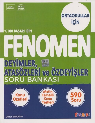 Fenomen 8. Sınıf Deyimler Atasözleri ve Özdeyişler Soru Bankası Komisy