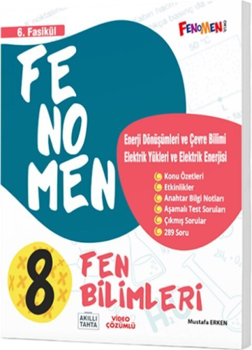 Fenomen Okul Yayınları 8. Sınıf Fen Bilimleri Fenomen Enerji Dönüşümle