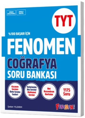 Fenomen Okul Yayınları TYT VAF Coğrafya Soru Bankası Komisyon