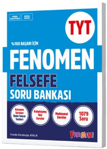 Fenomen Okul Yayınları TYT VAF Felsefe Soru Bankası Komisyon