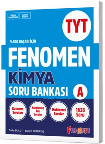 Fenomen Okul Yayınları TYT VAF Kimya A Soru Bankası Komisyon