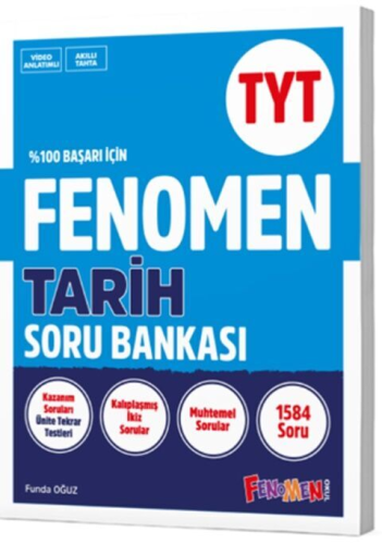 Fenomen Okul Yayınları TYT VAF Tarih Soru Bankası Komisyon