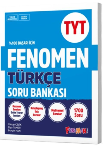 Fenomen Okul Yayınları TYT VAF Türkçe Soru Bankası Komisyon