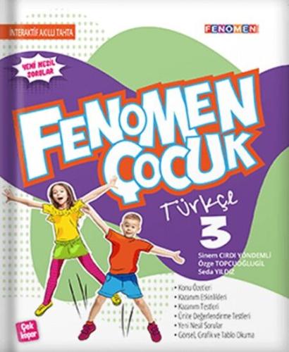 Fenomen Çocuk 3. Sınıf Fenomen Türkçe Komisyon