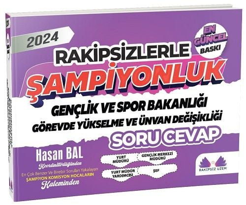 Rakipsiz UZEM 2024 GYS Gençlik ve Spor Bakanlığı Rakipsizlerle Şampiyo