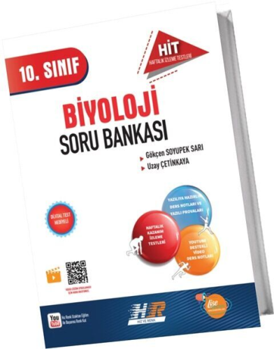 Hız ve Renk Yayınları 10. Sınıf Biyoloji HİT Soru Bankası Gökçen Soyup