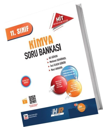 Hız ve Renk Yayınları 11. Sınıf Kimya HİT Soru Bankası Ali Güven