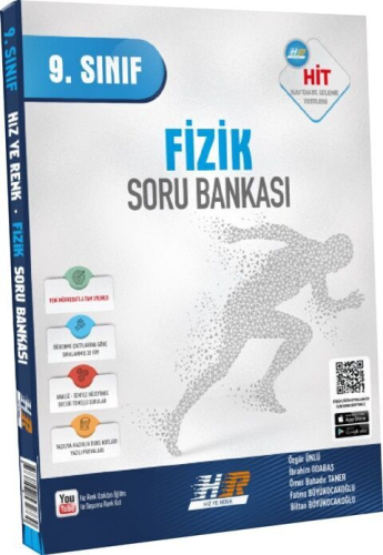 Hız ve Renk Yayınları 9. Sınıf Fizik HİT Soru Bankası Özgür Ünlü