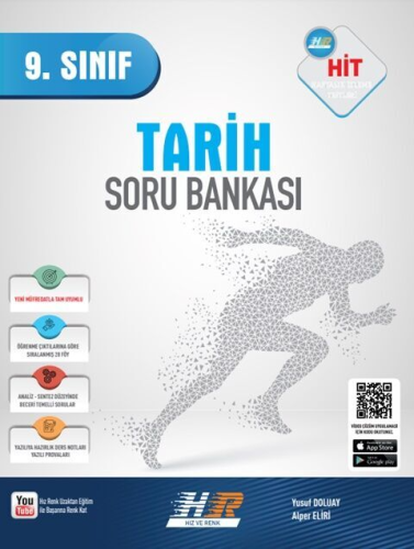 Hız ve Renk Yayınları 9. Sınıf Tarih HİT Soru Bankası Alper Eliri