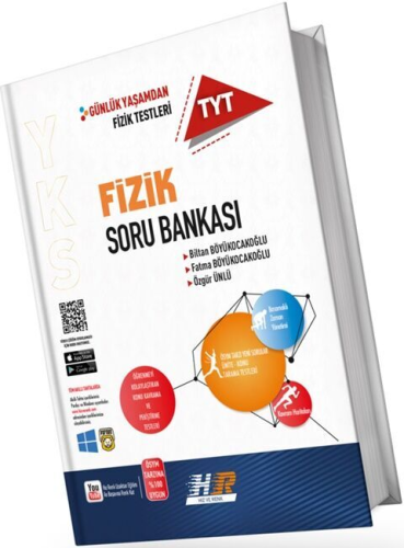 Hız ve Renk Yayınları TYT Fizik Soru Bankası Fatma Büyükocakoğlu