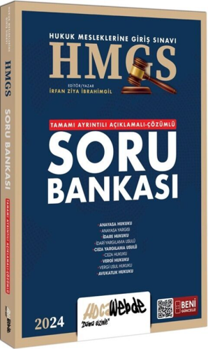 HMGS Hukuk Mesleklerine Giriş Sınavı Soru Bankası İrfan Ziya İbrahimgi