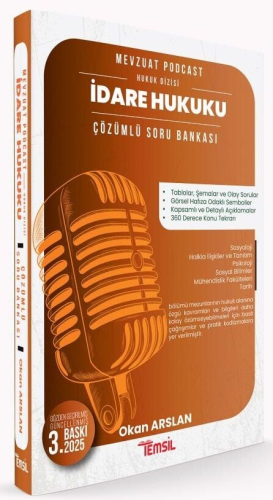 İdare Hukuku Mevzuat Podcast Soru Bankası Çözümlü Okan Arslan