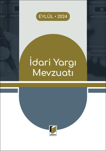 İdari Yargı Mevzuatı (2024) Komisyon