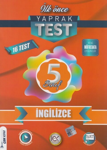 İlk Önce Yayıncılık 5. Sınıf İngilizce Yaprak Test Komisyon