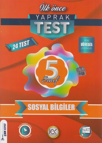 İlk Önce Yayıncılık 5. Sınıf Sosyal Bilgiler Yaprak Test Komisyon