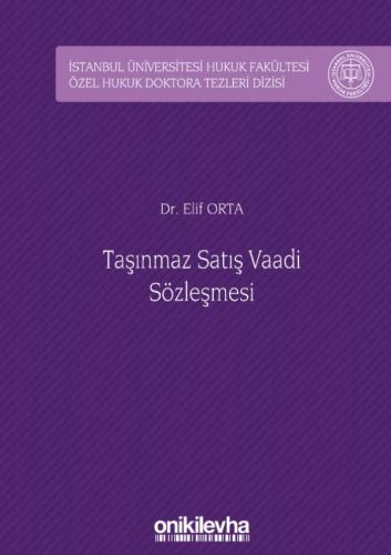 Taşınmaz Satış Vaadi Sözleşmesi Elif Orta