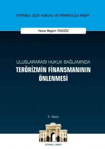 Terörizmin Finansmanının Önlenmesi Havva Begüm Tokgöz