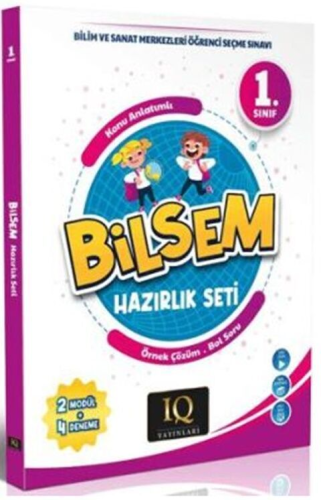 IQ Yayınları 1. Sınıf Bilsem Hazırlık Seti Komisyon