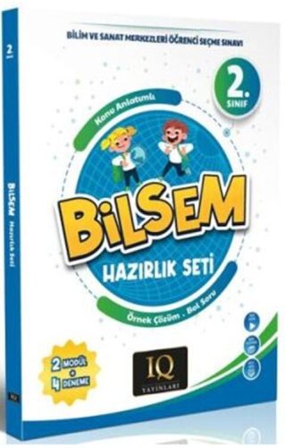 IQ Yayınları 2. Sınıf Bilsem Hazırlık Seti Komisyon