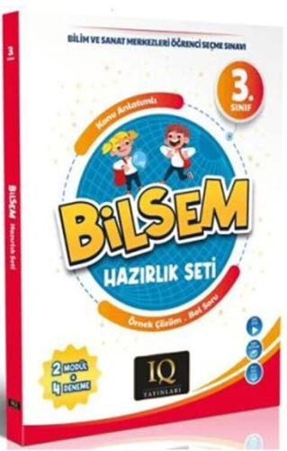 IQ Yayınları 3. Sınıf Bilsem Hazırlık Seti Komisyon