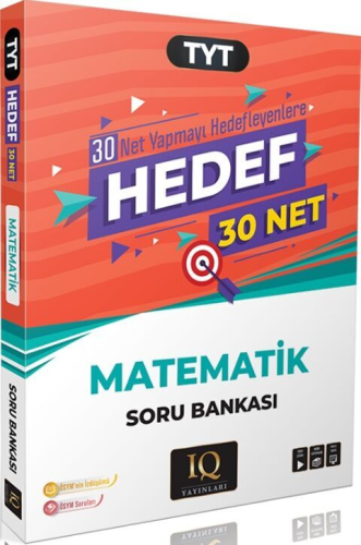 IQ Yayınları TYT Matematik Hedef 30 Soru Bankası Komisyon