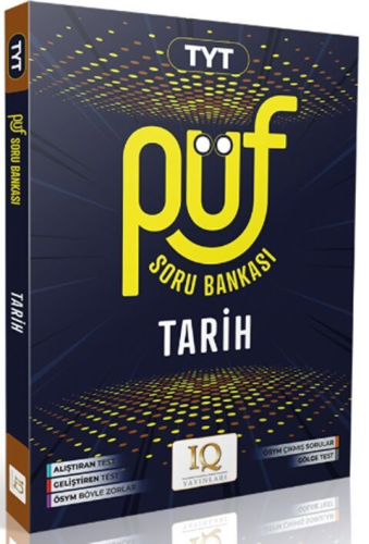 IQ Yayınları TYT Tarih Püf Soru Bankası Komisyon