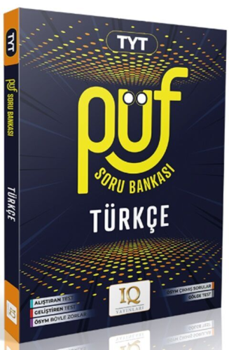 IQ Yayınları TYT Türkçe Püf Soru Bankası Komisyon