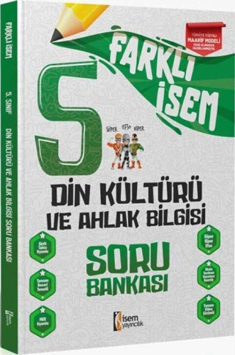 İsem Yayınları 5. Sınıf Din Kültürü ve Ahlak Bilgisi Farklı İsem Soru 