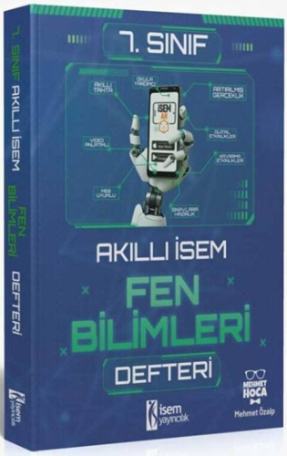 İsem Yayınları 7. Sınıf Fen Bilimleri Akıllı İsem Defteri Mehmet Özalp