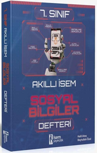 İsem Yayınları 7. Sınıf Sosyal Bilgiler Akıllı İsem Defteri Beytullah 