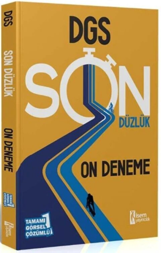 İsem Yayınları DGS Son Düzlük 10 Deneme Komisyon