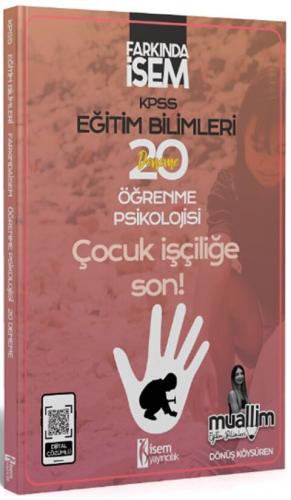 İsem Yayınları 2024 KPSS Eğitim Bilimleri Öğrenme Psikolojisi 20 Denem