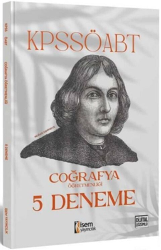 İsem Yayınları KPSS ÖABT Coğrafya Öğretmenliği 5 Deneme Komisyon