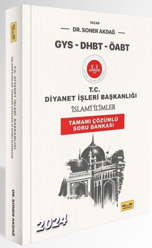 Makro Kitap 2024 GYS Diyanet İşleri Başkanlığı İslami İlimler Soru Ban