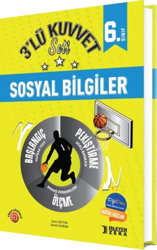 İşleyen Zeka Yayınları 6. Sınıf Sosyal Bilgiler 3'lü Kuvvet Serisi Set