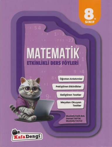 Kafa Dengi Yayınları 8. Sınıf Matematik Etkinlikli Ders Föyleri Komisy