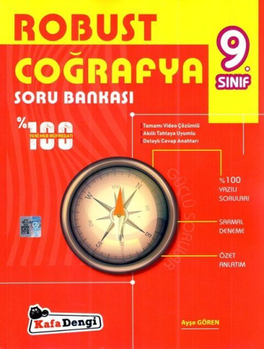 Kafa Dengi Yayınları 9. Sınıf Coğrafya Robust Soru Bankası Ayşe Gören