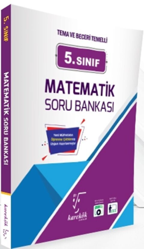 Karekök Yayınları 5. Sınıf Matematik Soru Bankası Komisyon