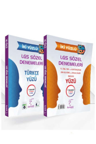 - Karekök Yayınları - Karekök Yayınları 2025 8.Sınıf LGS İki Yüzlü Söz