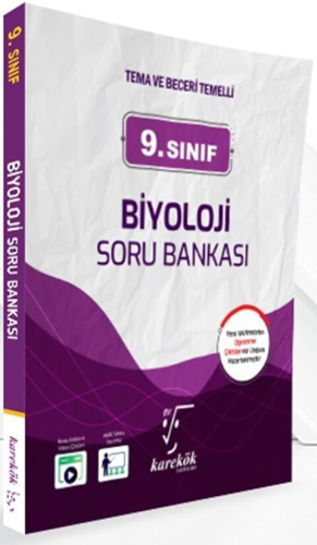 Karekök Yayınları 9. Sınıf Biyoloji Soru Bankası Görkem Durmuş