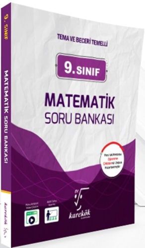 Karekök Yayınları 9. Sınıf Matematik Soru Bankası Saadet Çakır