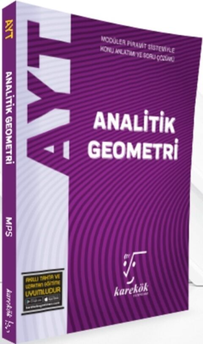 Karekök Yayınları AYT Analitik Geometri Konu Anlatımlı Soru Bankası Ko