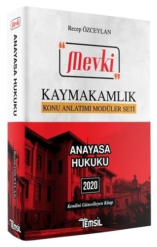 MEVKİ Kaymakamlık Anayasa Hukuku Konu Anlatımı Recep Özceylan