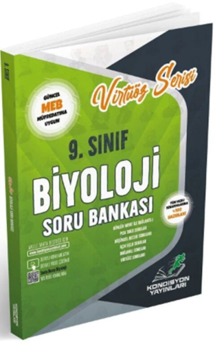 Kondisyon Yayınları 9. Sınıf Biyoloji Virtüöz Serisi Soru Bankası Komi