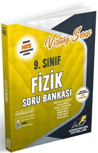 Kondisyon Yayınları 9. Sınıf Fizik Virtüöz Serisi Soru Bankası Komisyo