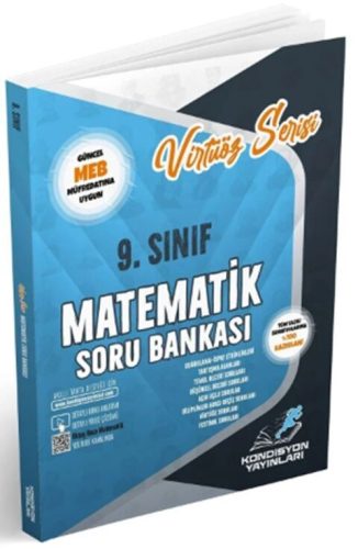 Kondisyon Yayınları 9. Sınıf Matematik Virtüöz Serisi Soru Bankası Kom