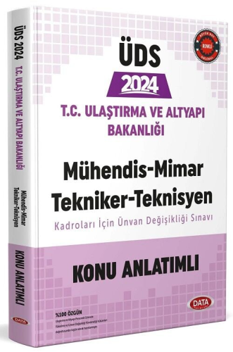 Data Yayınları 2024 Ulaştırma ve Altyapı Bakanlığı Mühendis-Mimar-Tekn